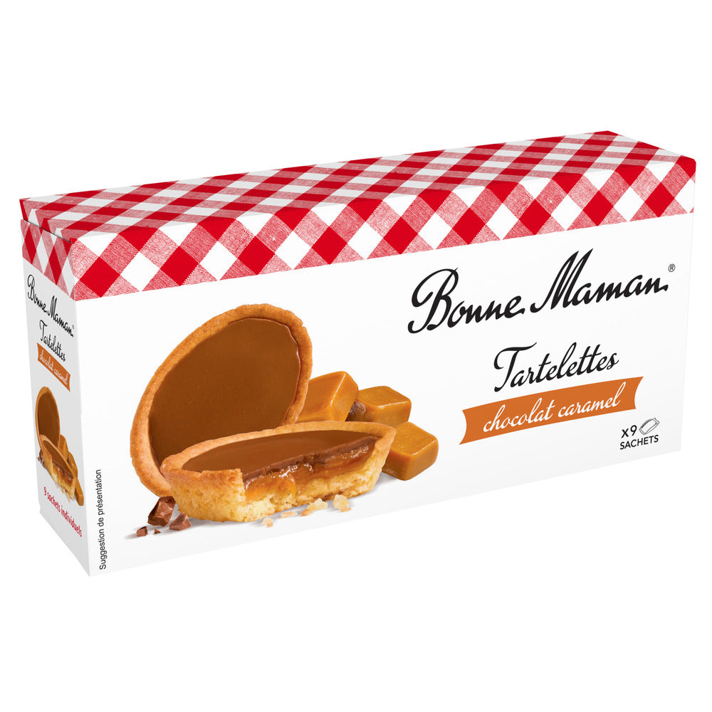 French Tartlet Chocolate Caramel Bonne Maman