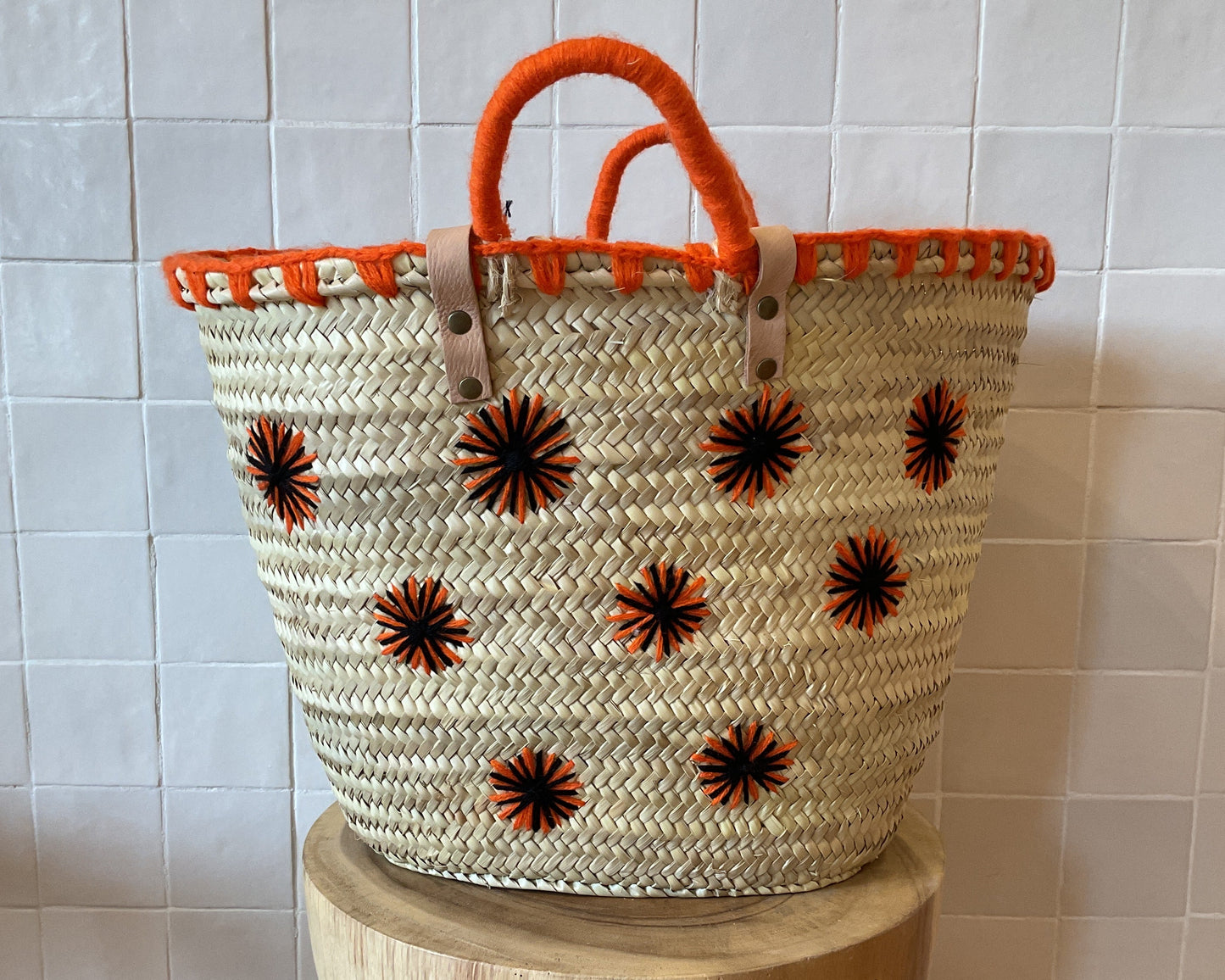 Moroccan Basket Market Daisy