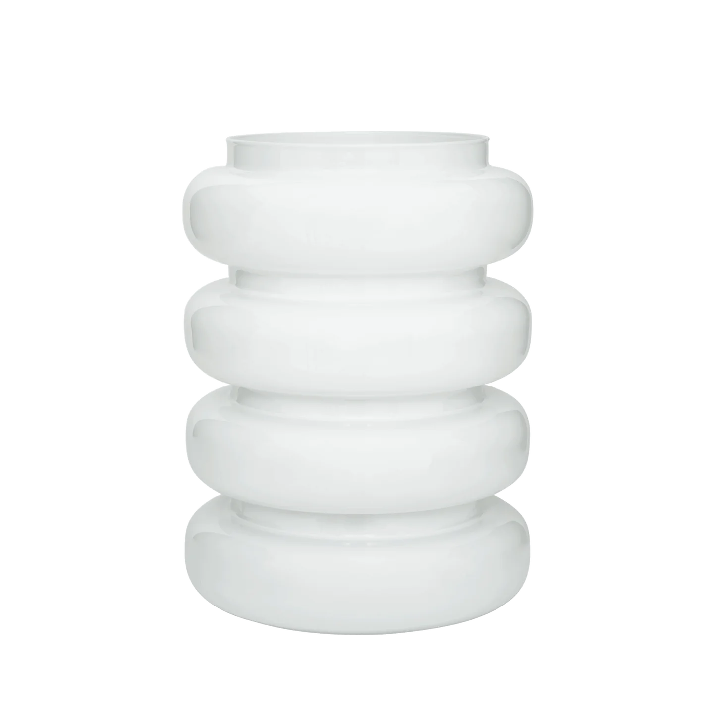Vase Flower Recycled Glass Bulb 106097