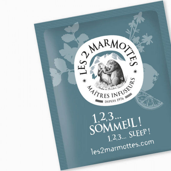 LES 2 MARMOTTES INFUSION 1,2,3 SLEEP MELISSA, Lemon