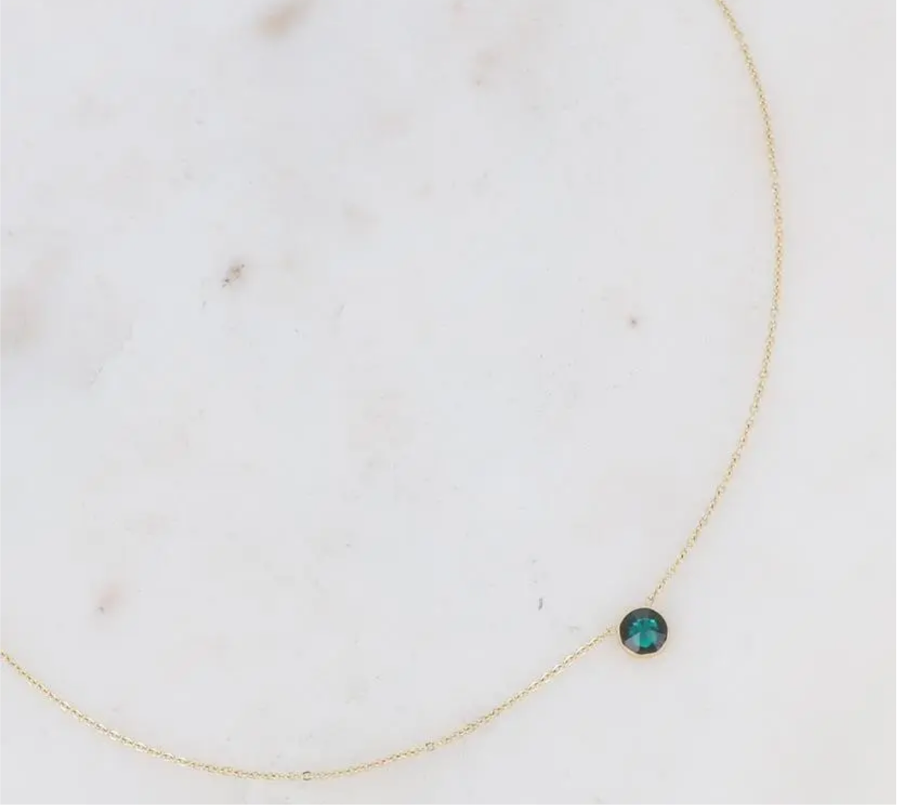Sohan Necklace Gold Swarovski Crystal