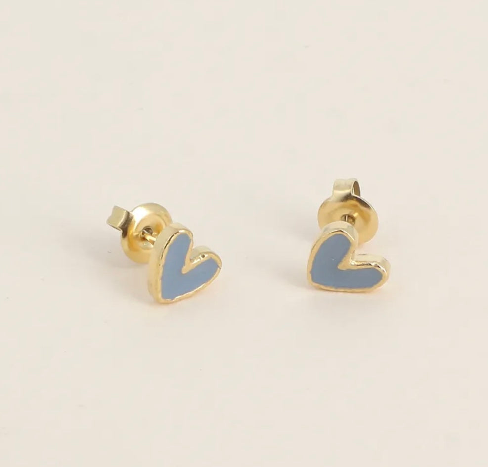 Yesenia Heart Earring Gold