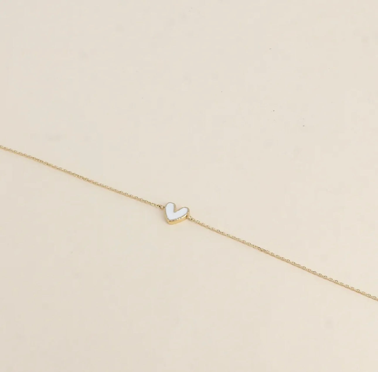 Yesenia Heart Bracelet Gold
