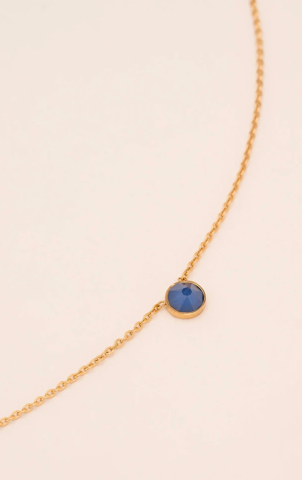 Sohan Necklace Gold Swarovski Crystal