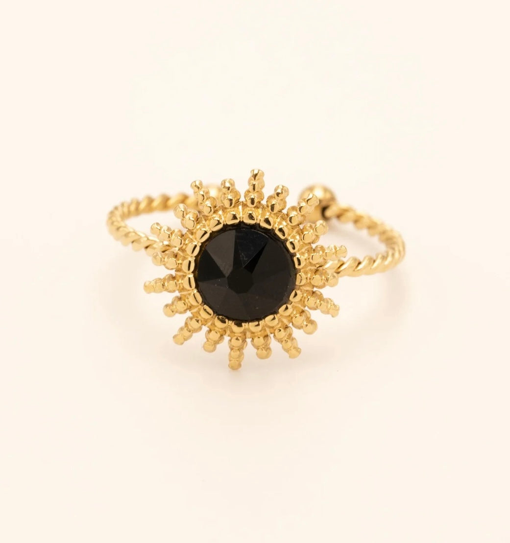 Dao Gold Ring Burgundy