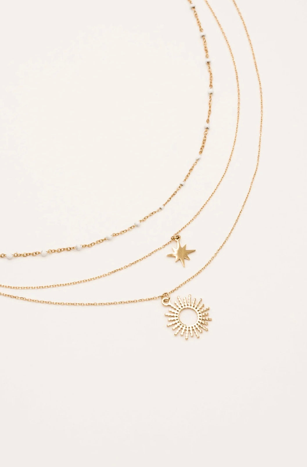 Callia Star Necklace gold