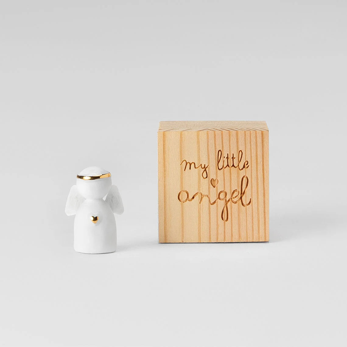 Porcelain Gift in Wood Box My Little angel