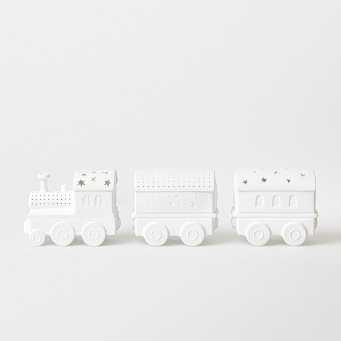 LED light train set porcelain