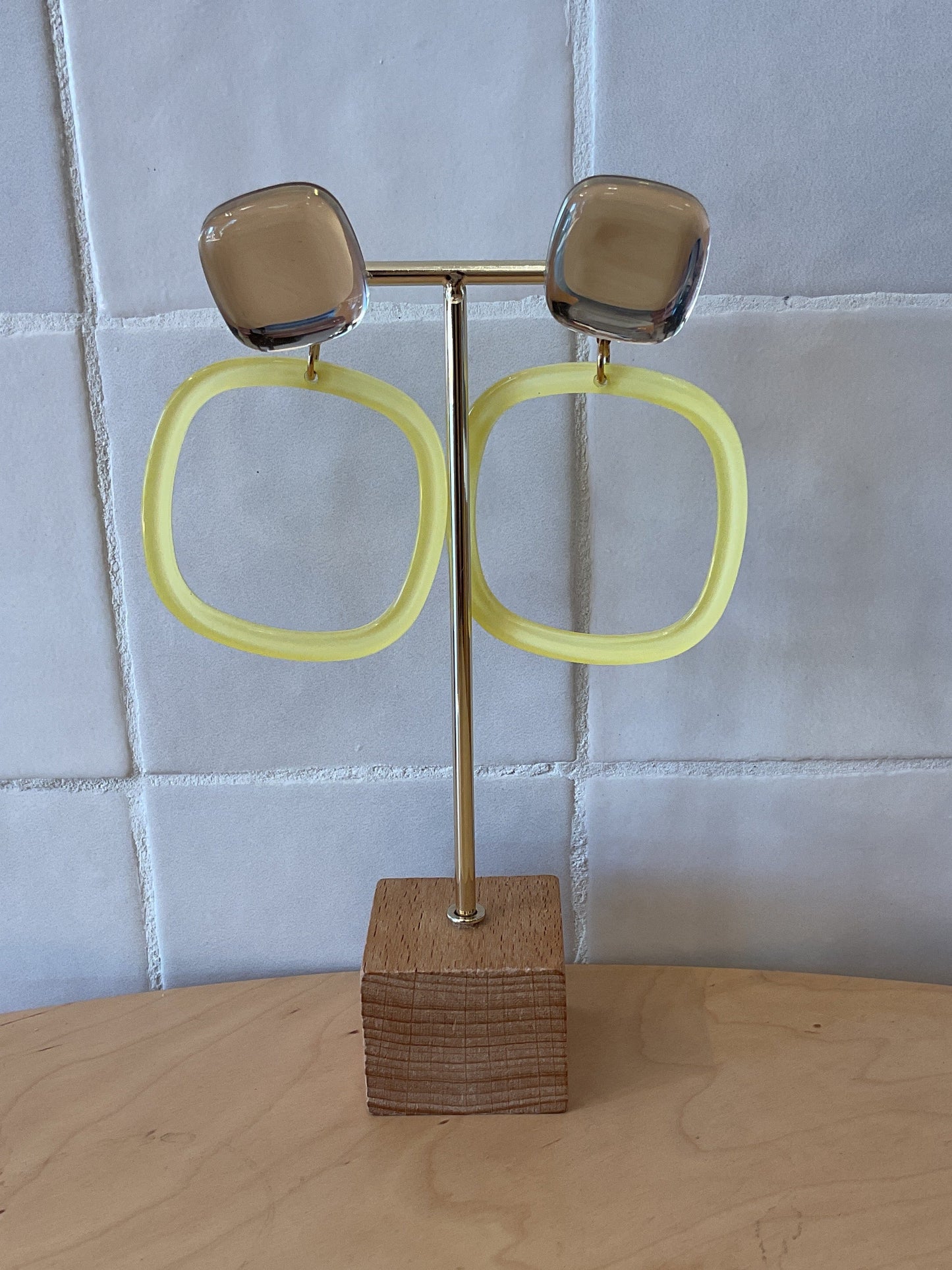 Louna Earrings Yellow