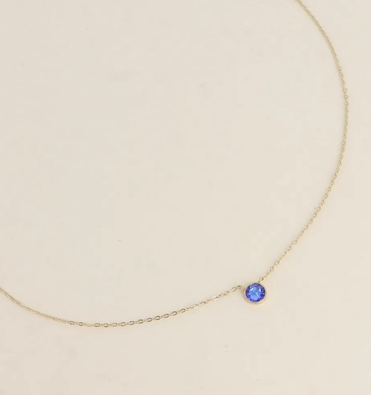 Sohan Necklace Gold Swarovski Crystal