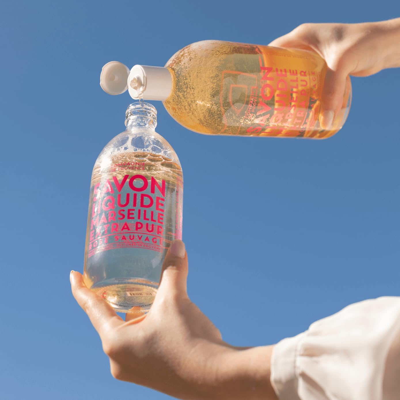 Refill Liquid Soap Compagnie de Provence Wild Rose 33.8 fl. oz