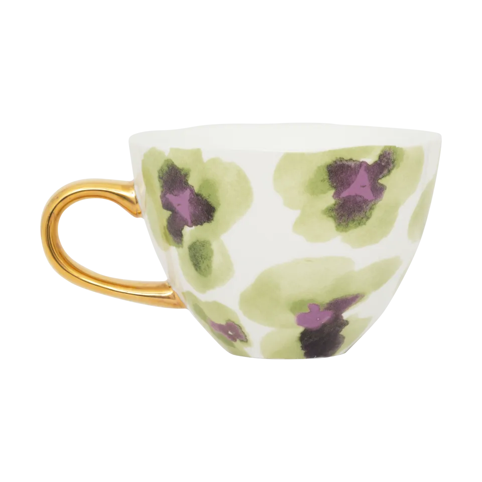 MUG TEA 107465 Flower Violet