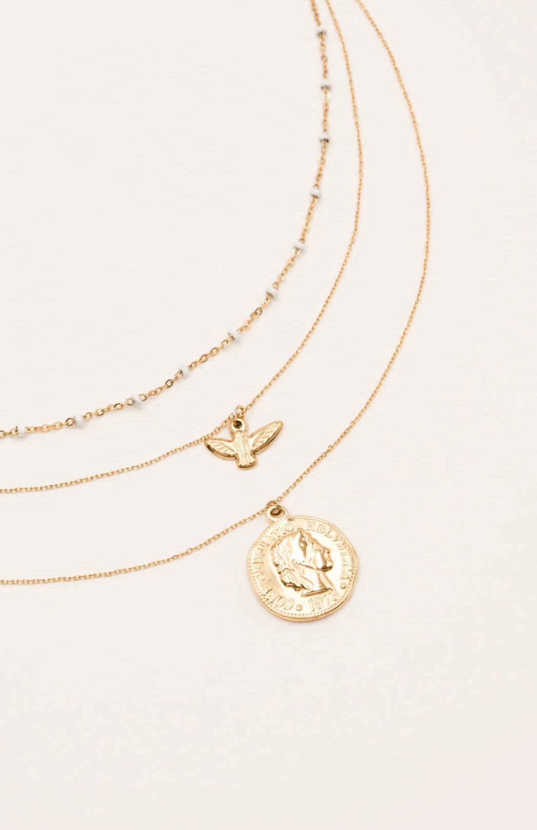 Callia Bird Necklace gold