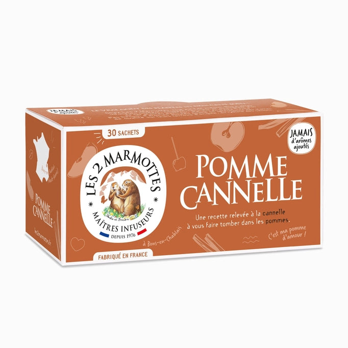 LES 2 MARMOTTES INFUSION POMME CANNELLE (Apple & Cinnamon)