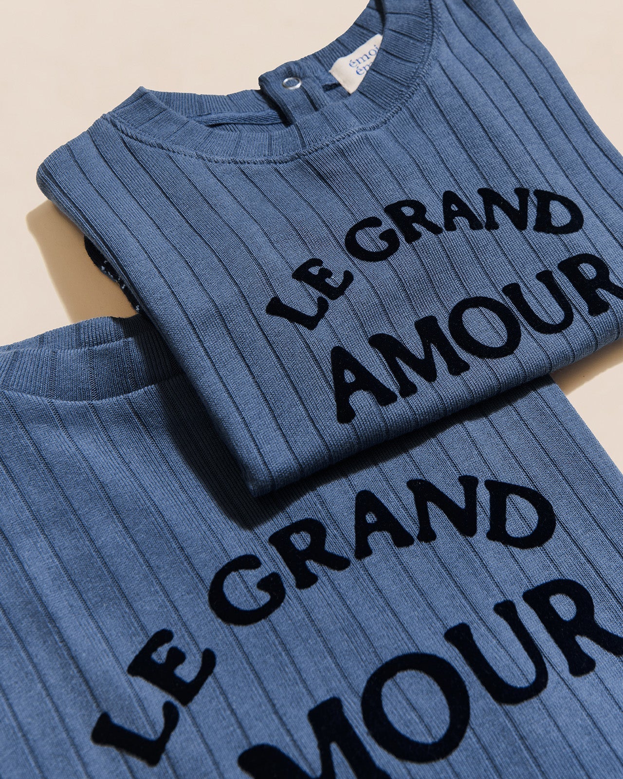 Kids Tee-Shirt “Le Grand Amour” Blue