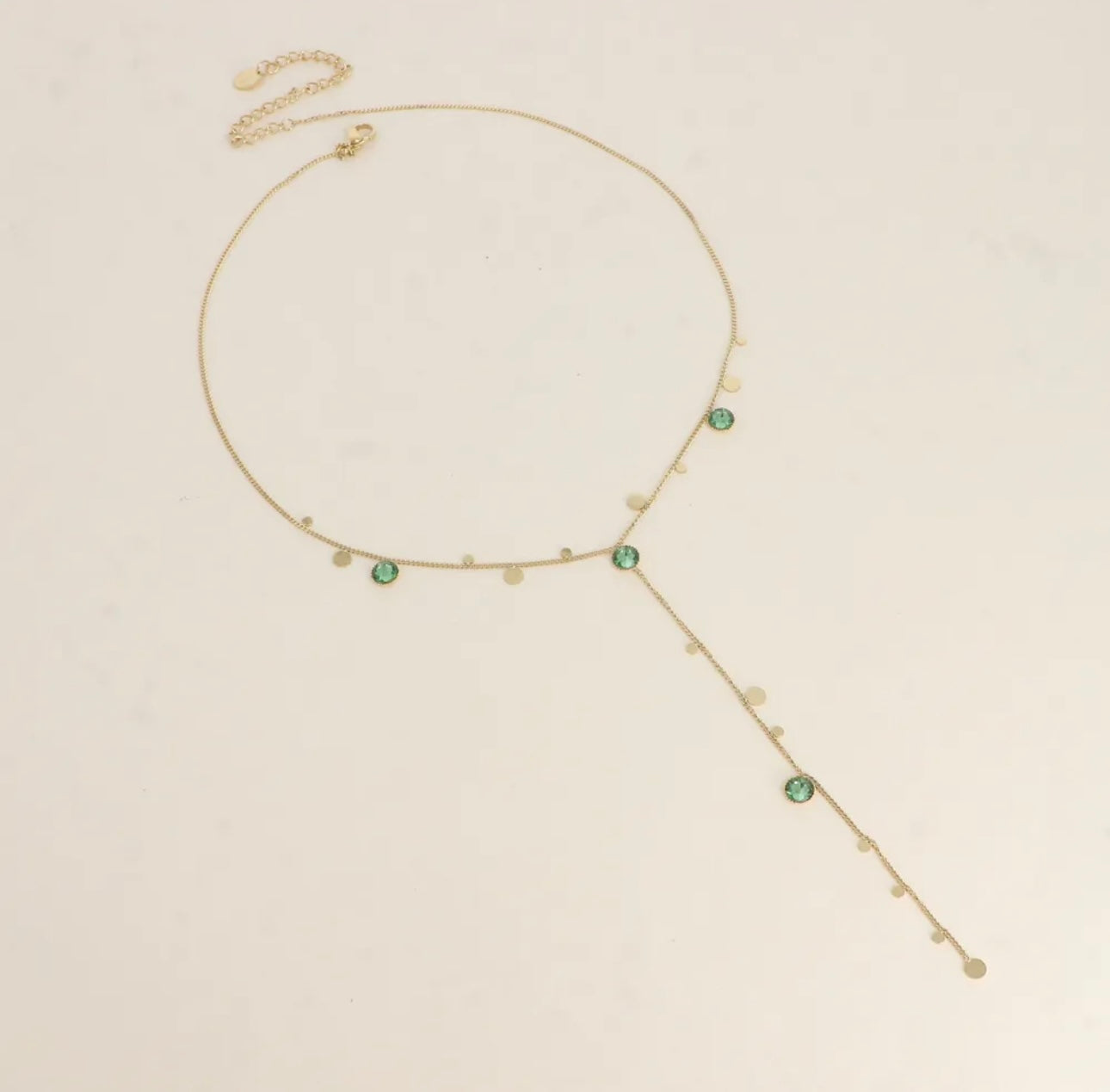 Khalissa Y Necklace Gold
