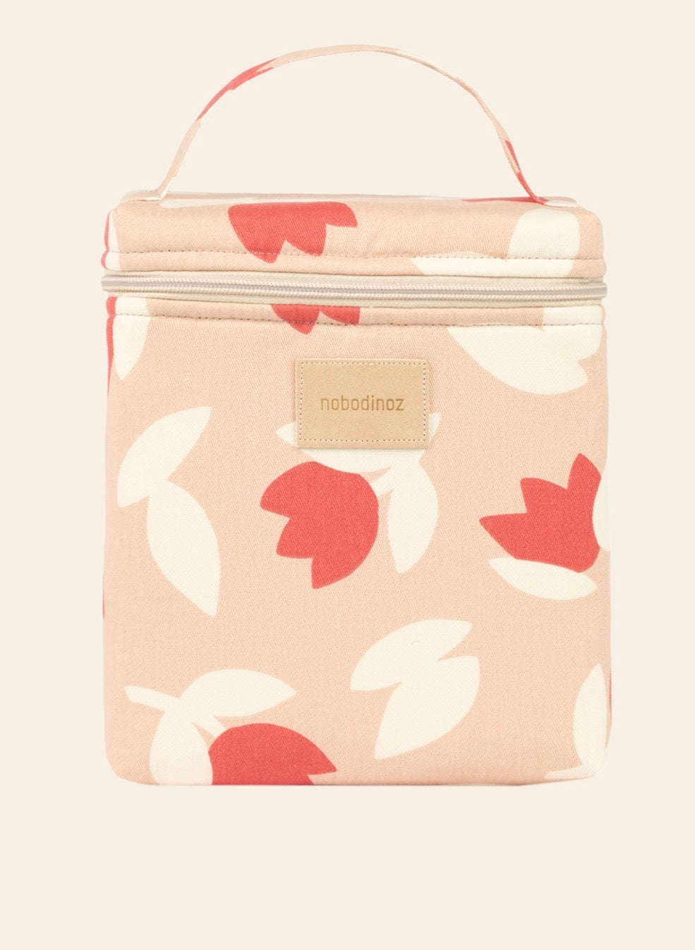 Insulated baby bottle & lunch bag Hyde Park - Red tulips