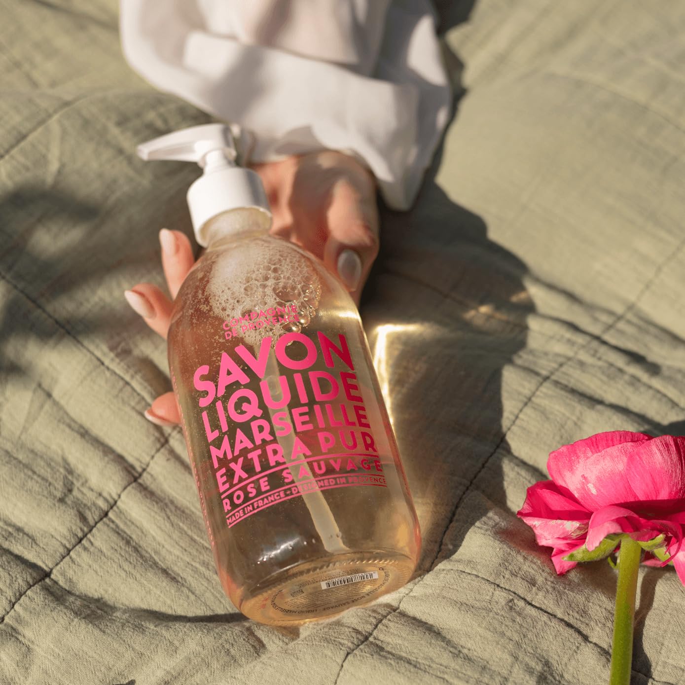 Refill Liquid Soap Compagnie de Provence Wild Rose 33.8 fl. oz