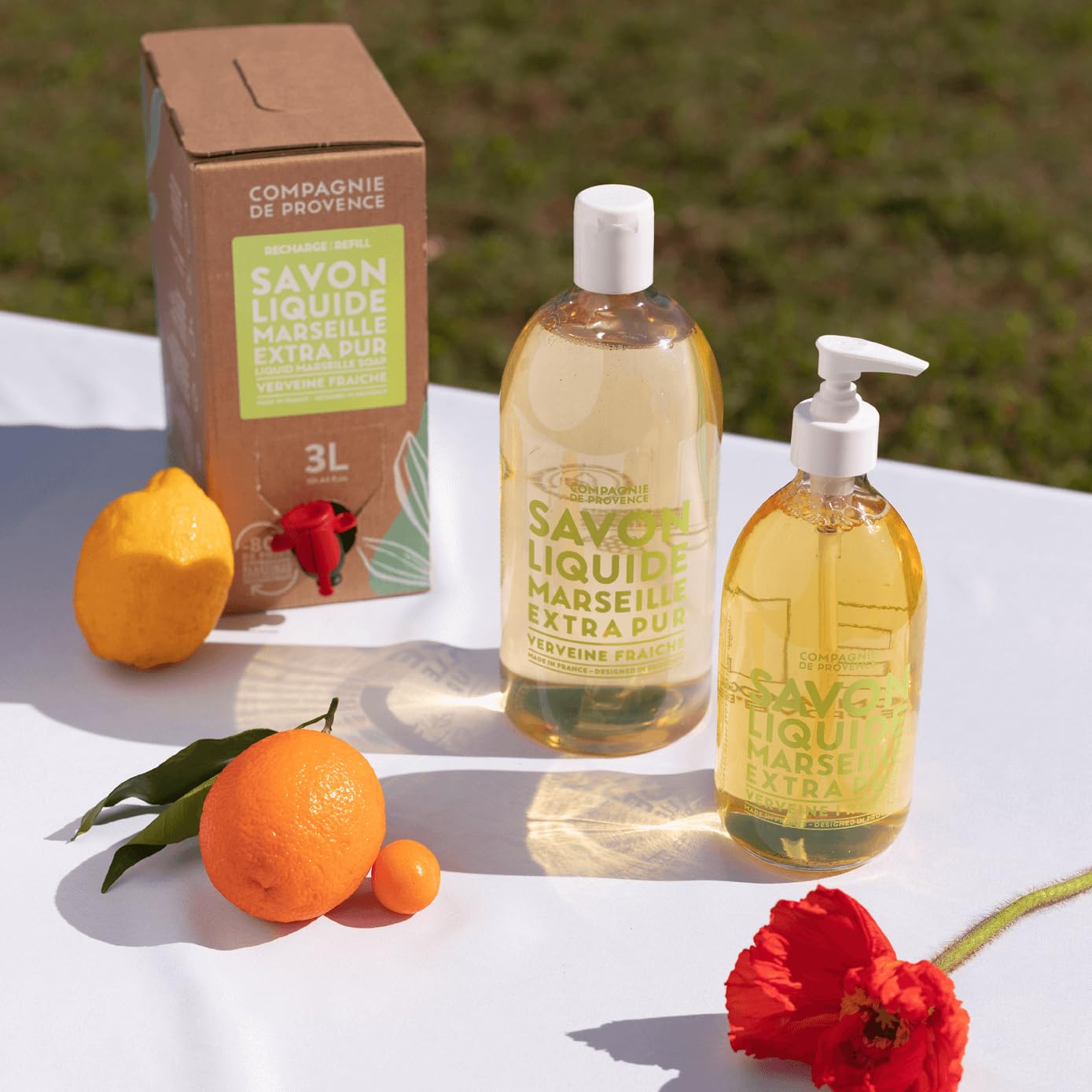 Refill Liquid Soap Compagnie de Provence Fresh Verbena 33.8 fl. oz