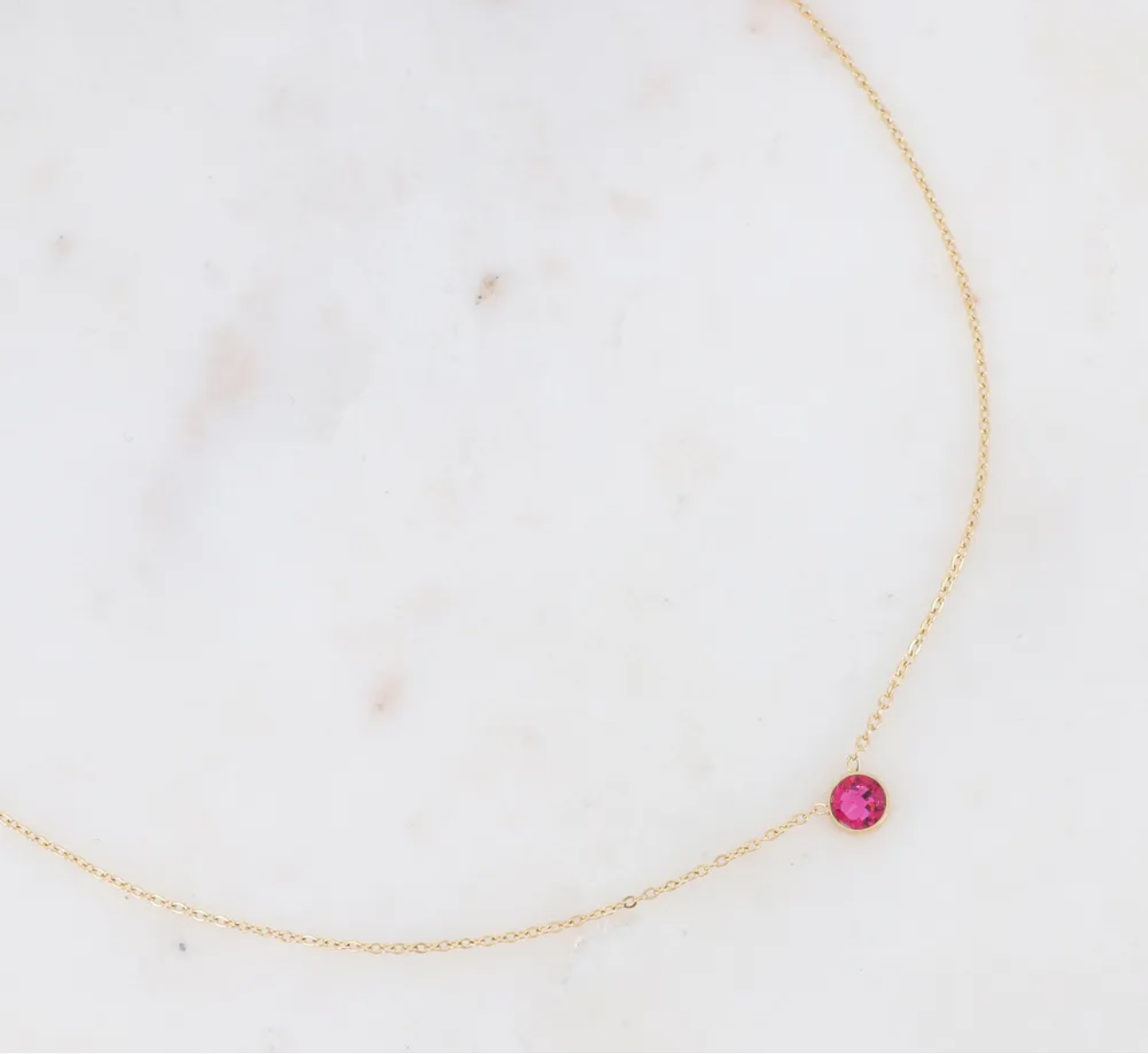 Sohan Necklace Gold Swarovski Crystal