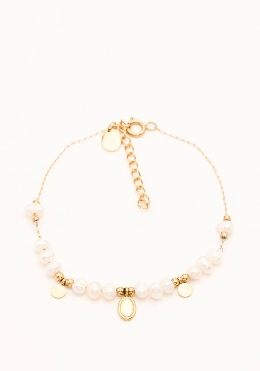 Daniela Bracelet Gold Mother-of-Pearl