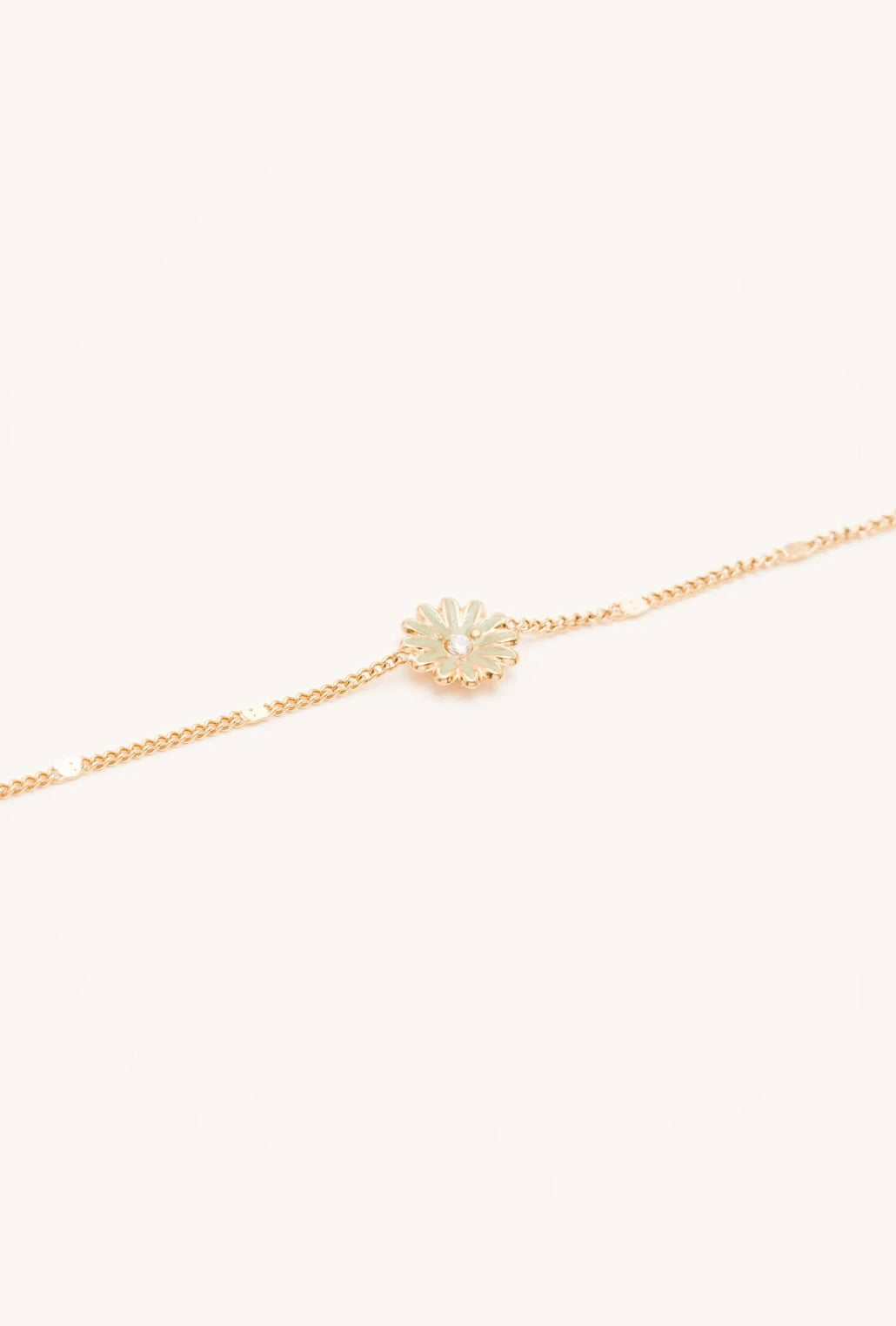 Aloysia Daisy Flower Bracelet Gold
