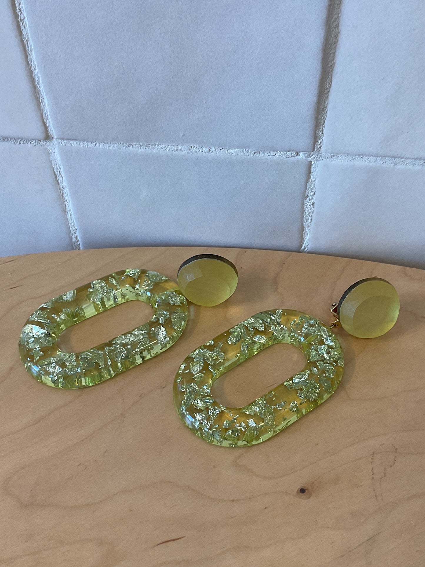 Gustavia Earrings Yellow