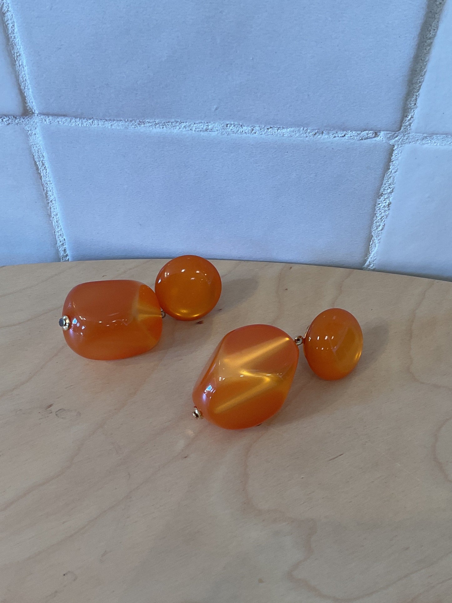 Espelette Orange Earrings