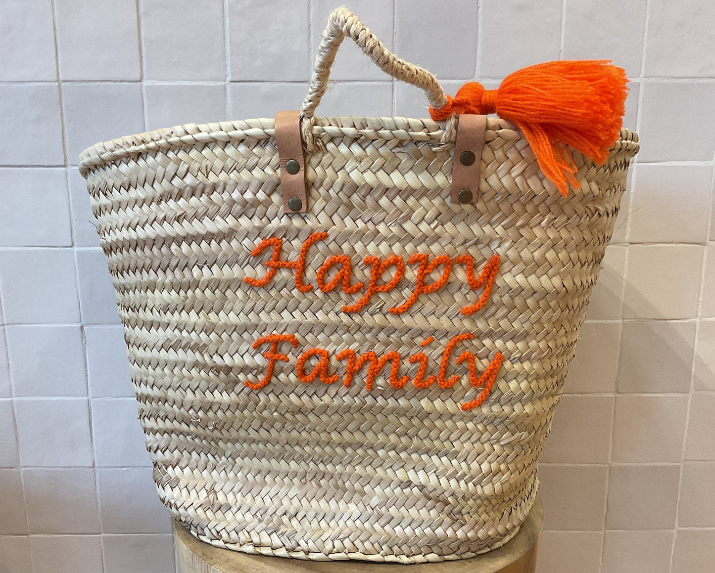 Moroccan Basket Happy Family