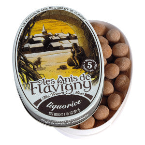 Oval Tin Liquorice Anis de Flavigny