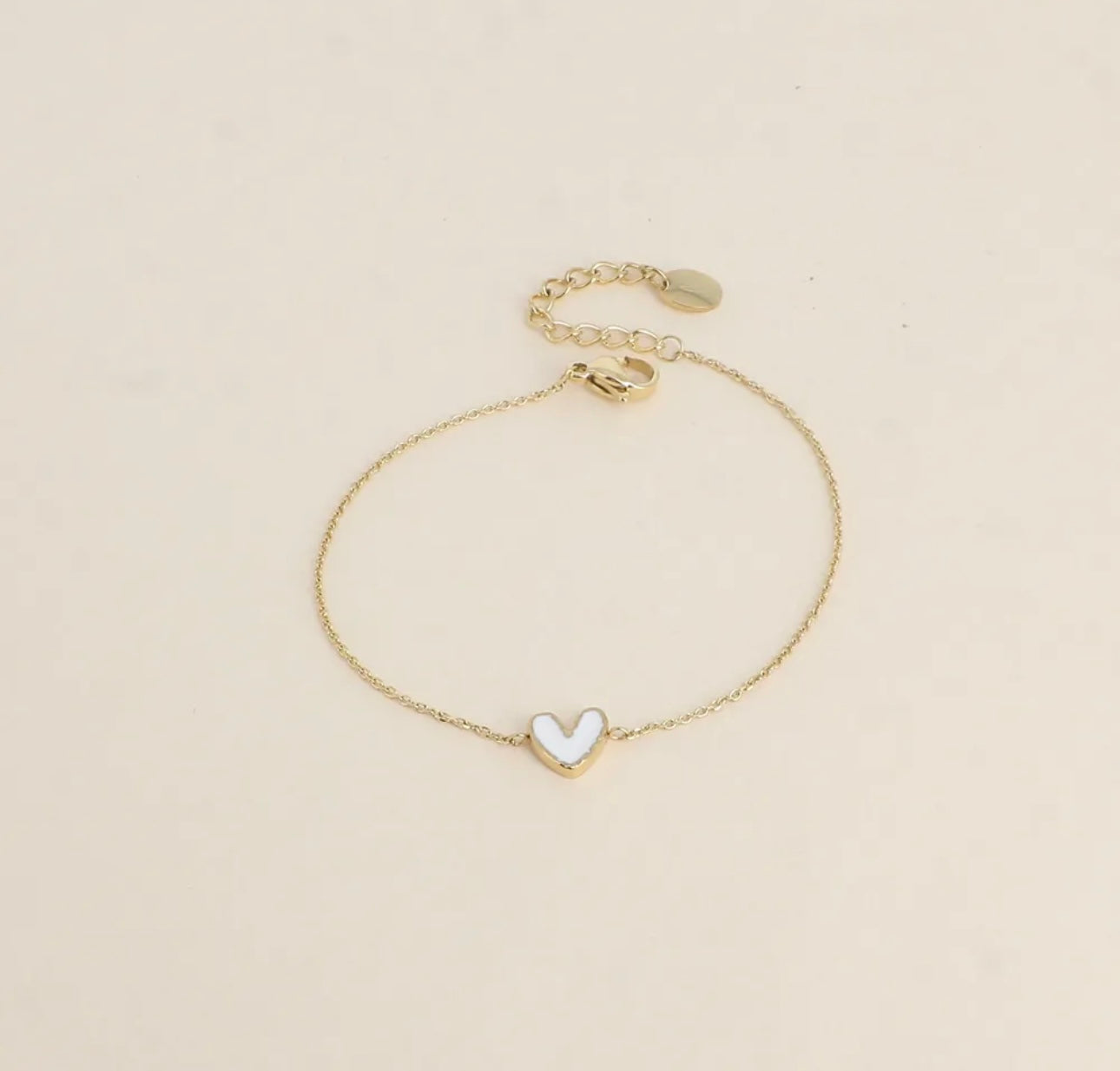 Yesenia Heart Bracelet Gold