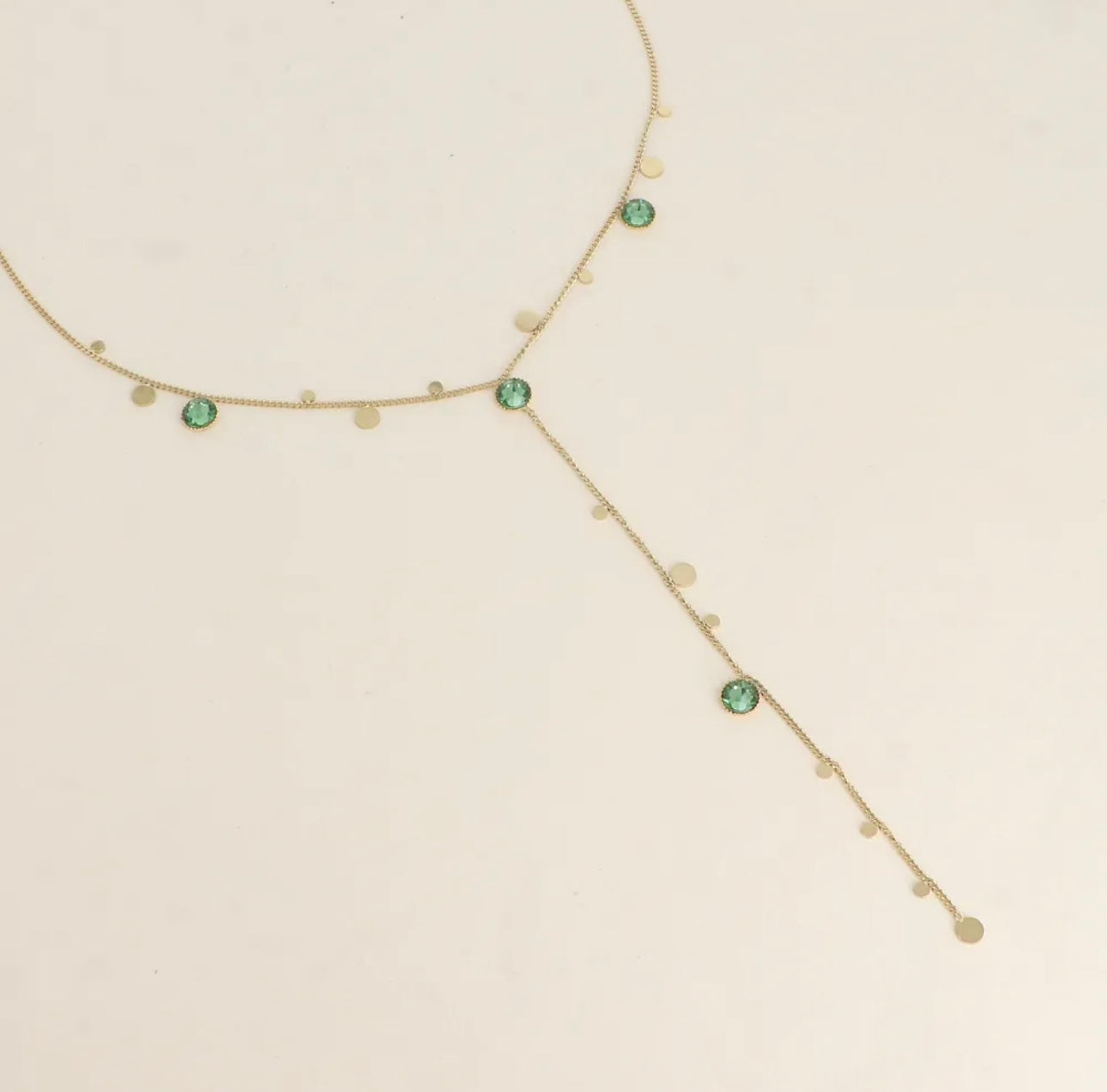 Khalissa Y Necklace Gold