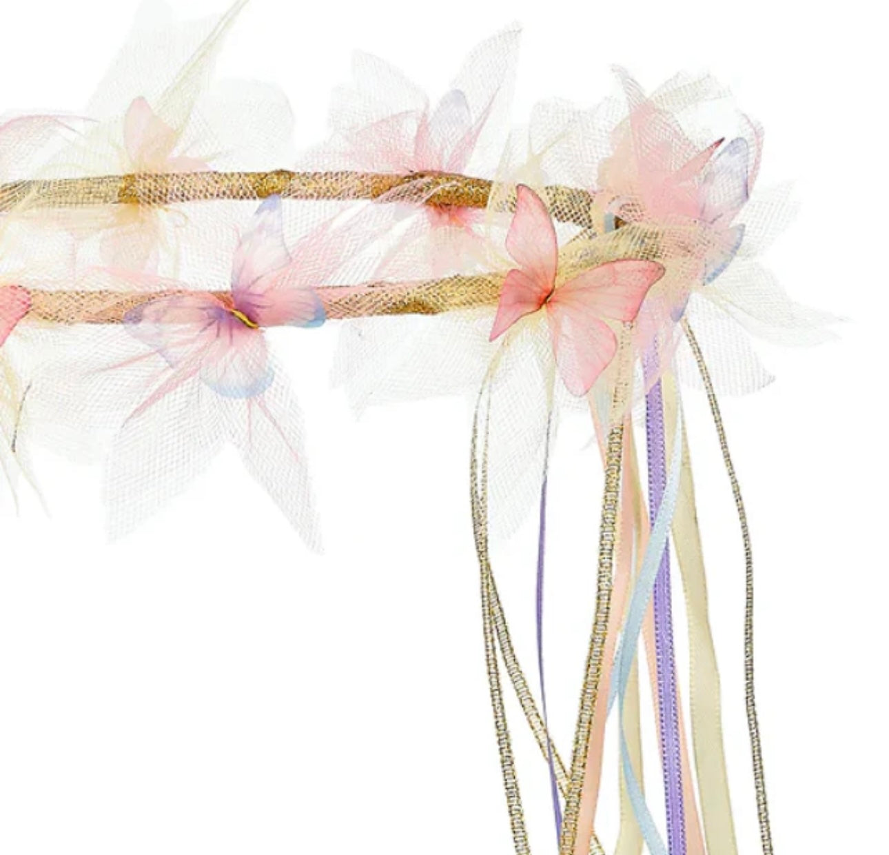 Joanna Halo with butterflies - Costume Accessory for kids