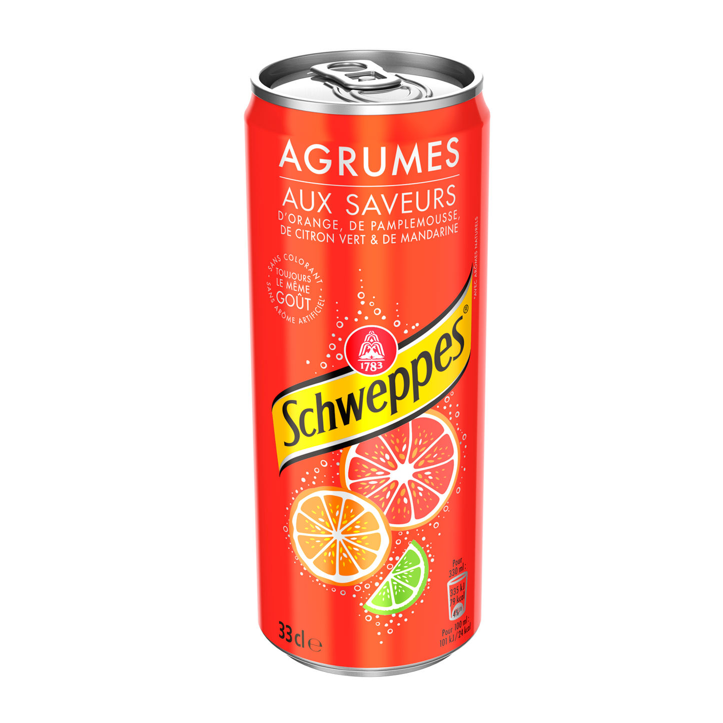 Schweppes citrus drink can 33cl - 11.2fl.oz