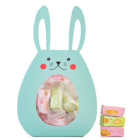Easter bunny with pistachio and raspberry soft nougat - Chabert & Guillot 50g (1.8oz)