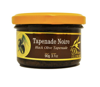Black Olives Tapenade Spread Delices du Luberon's