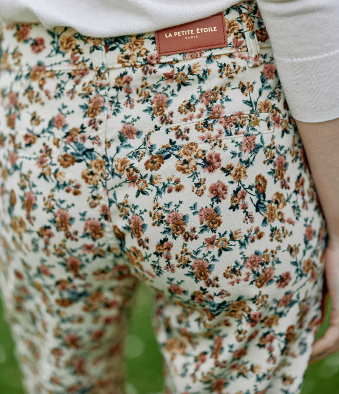 Sonny Pants Velvet Floral