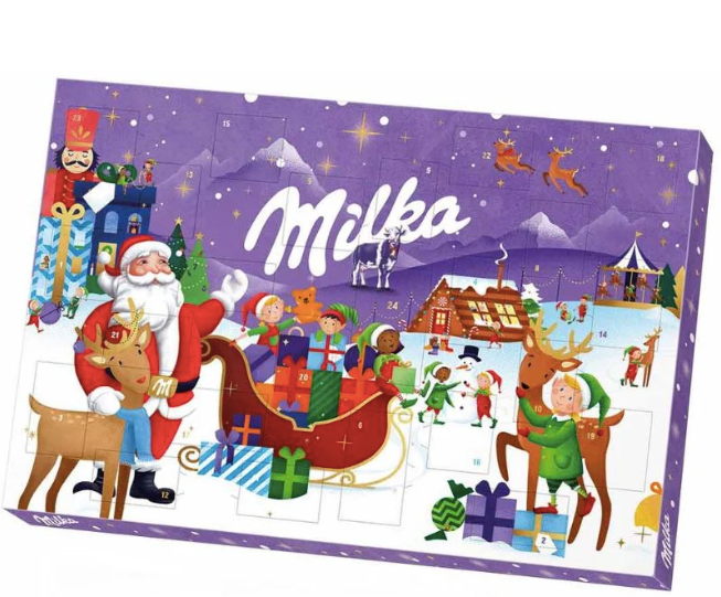 Milka Advent Calendar Chocolate