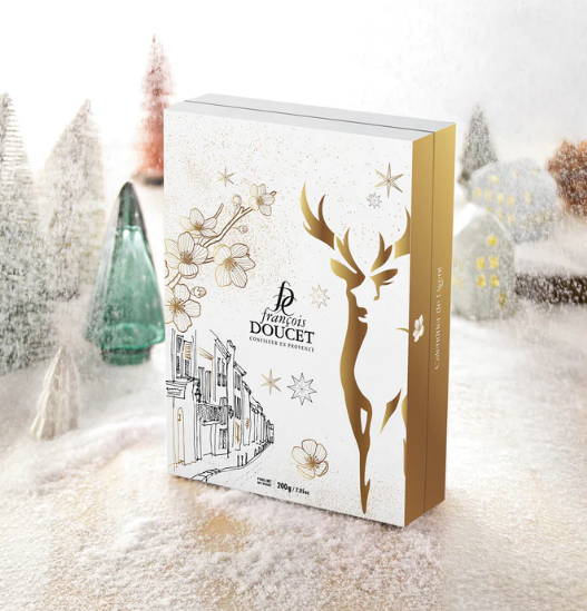 Francois Doucet Advent Calendar Chocolates and Fruity Jellies