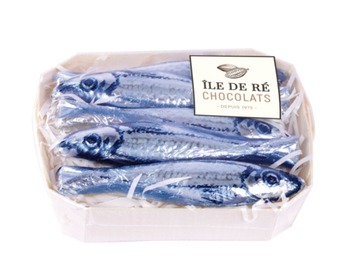 Milk chocolate sardines 75g - Île de Ré