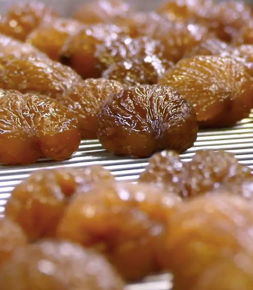 Candied Chestnuts Glazed, 11, Vacuum-Packed Tin Marrons glacés 260g Clement Faugier
