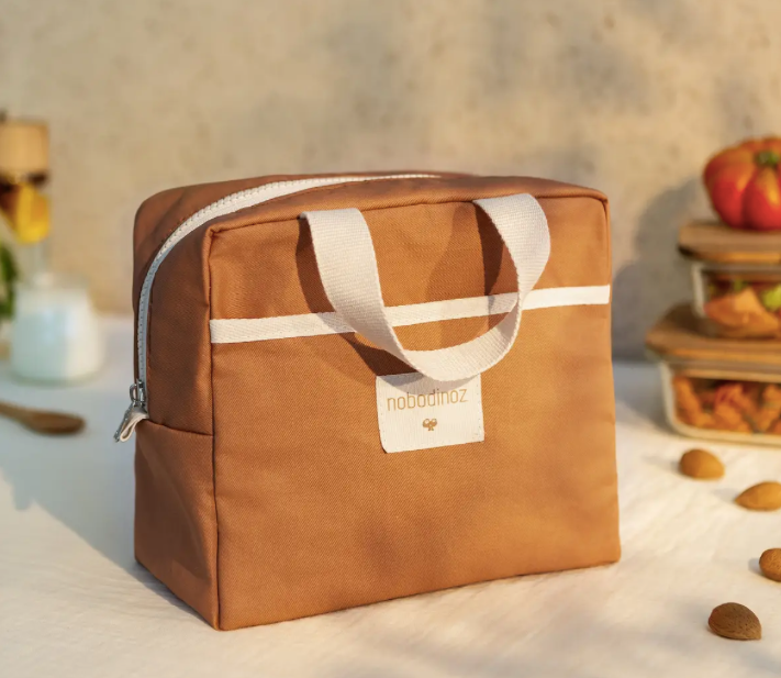 Sunshine insulated lunch bag - caramel