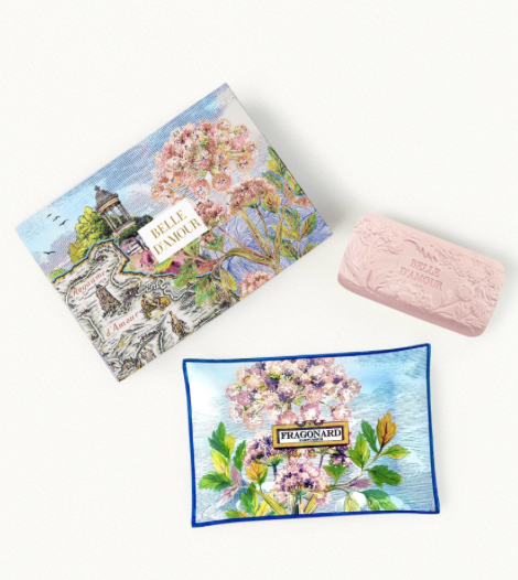 Belle d’Amour Soap and Dish Soap Angelica - Fragonard