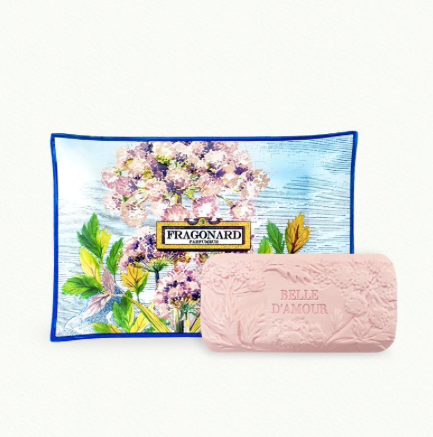 Belle d’Amour Soap and Dish Soap Angelica - Fragonard