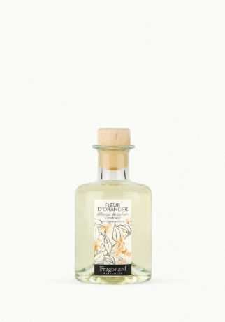 Fleur d’Oranger (Orange Blossom) Reed Room Fragrance diffuser 200ml - Fragonard