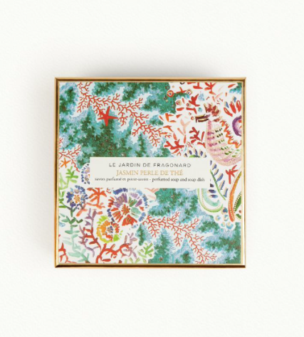 Jasmine Perle de Thé Soap & Dish Soap Le Jardin de Fragonard - Fragonard