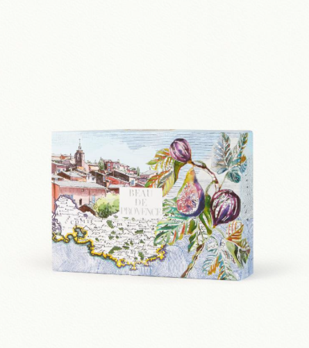 Beau de Provence Soap and Dish Soap Fig - Fragonard