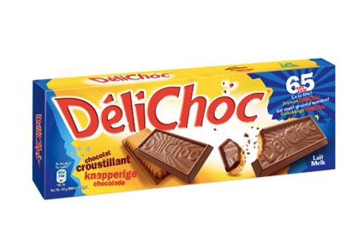 Délichoc Milk Chocolate - Delacre 150 g