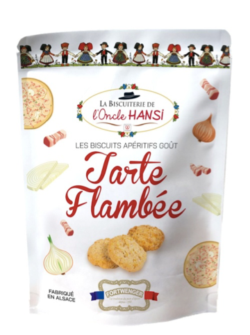 Biscuits tarte flambée (onion and bacon) 150g (5.3oz) - Fortwenger