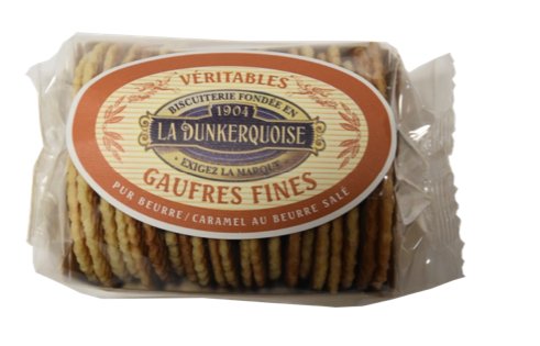 Butter Waffles with Caramel Biscuiterie La Dunkerquoise